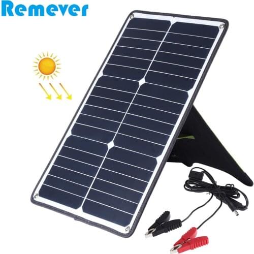 Traveling 1PCS 20W Monocrystalline Silicon Solor Power Panel Charger with USB QC3.0 AFC fast charging for Mobile Phones Tablets