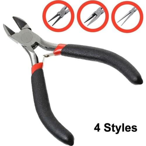 1PC Long Nose Pliers Multitools Insulated Cutter Clamping Stripping Mutli Functional Wire Crimping Long Nose Pliers Hand Tools