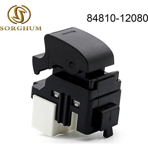 84810-12080 Power Window Switch Control Front Passenger Side Rear Door For Toyota