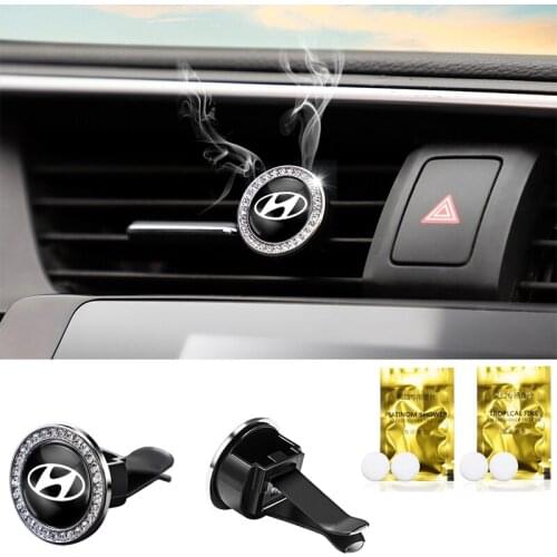 Refillable Car Air Freshener Perfume Diffuser Vent Clip Auto Interior Accessories For Hyundai I30 I20 IX35 I40 Tucson Getz Creta