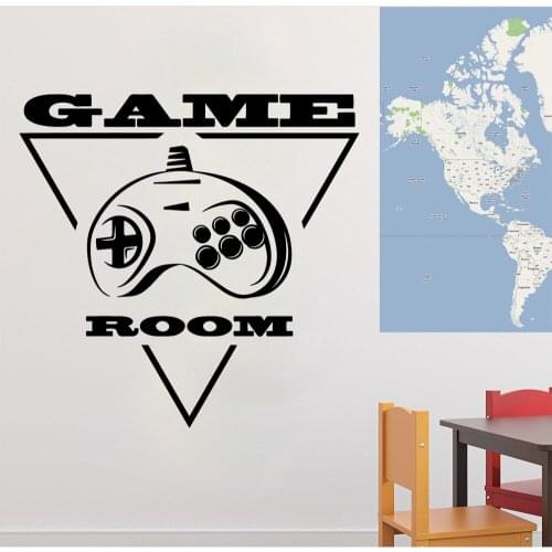 Delicate Game room Home Decorations Pvc Decal Living Room Children Room Wall Stickers Waterproof Wallpaper
