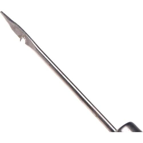 Jewelry Awl Repair Tools Stainless Steel Wood Handle Bead Punches Sewing Pliers