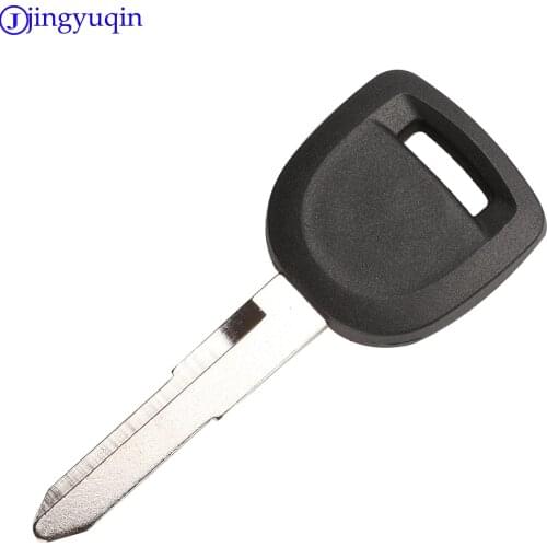 Jingyuqin 10p Transponder Key Shell Fob For MITSUBISHI Remote Key Fob No Chip Case