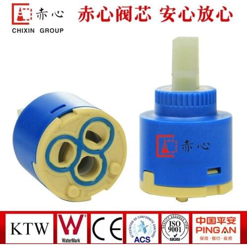 Factory direct faucet spool 35mm flat feet even the spool double sealed empty ceramic spool