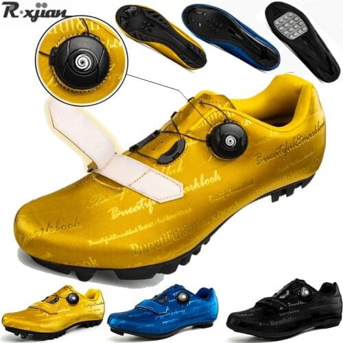 New Men MTB bike bicycle shoes women ultralight self-locking road bike bicycle sports shoes professional breathable racing shoes