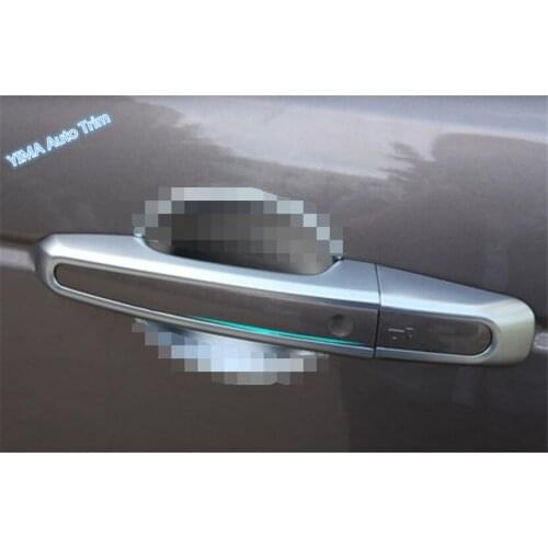 Lapetus Outside Car Door Pull Doorknob Handle Cover Trim 8 Piece Fit For Land Rover Discovery Sport 2015 2016 2017 2018 2019 ABS