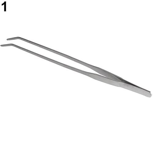 Hot! Long Stainless Steel Aquarium Fish Tank Aquatic Plant Tongs Scissors Tool