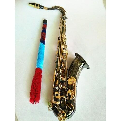 New Tenor Saxophone Black Nickel Gold High Quality Sax B Flat Tenor Saxophone Playing Professionally Paragraph Music Saxophone