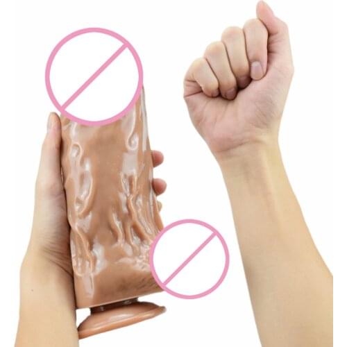 Extra Large Dildo Thick Long Penis Female Masturbation Device Manual Dildo Vibrator Sexy Adult Excellent Cock