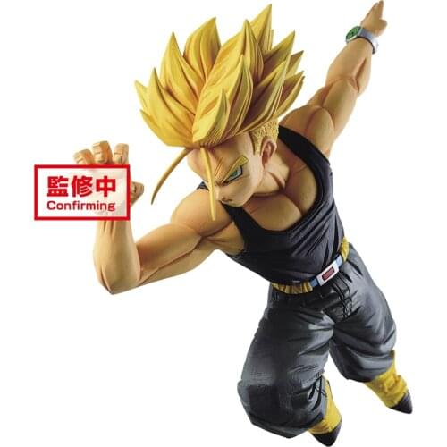 Presale Bandai Dragon Ball-Z Torankusu Super Saiyan Collectible Model Toy Desktop Decoration Cartoon Figure Model Anime Toy Gift
