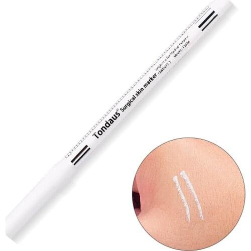 1pc Microblading Supplies Tattoo Marker Pen Permanent Makeup Accessories White Surgical Skin Marker Pen for Eyebrow Scribe Tool