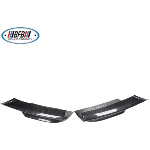 E90 M Tech Style Carbon Fiber Front Lip Bumper Splitters For 3 Series E90 MT Car Body Kit 05-08