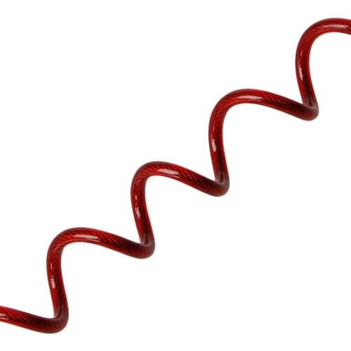 Bike Motorcycle Scooter Alarm Disc Lock Security Spring Reminder Cable Strong