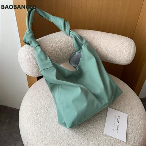 Women Bag Shoulder Bags Designer Tote Bag Female Handbag Purse New Trend Canvas High Capacity Solid Color Simple