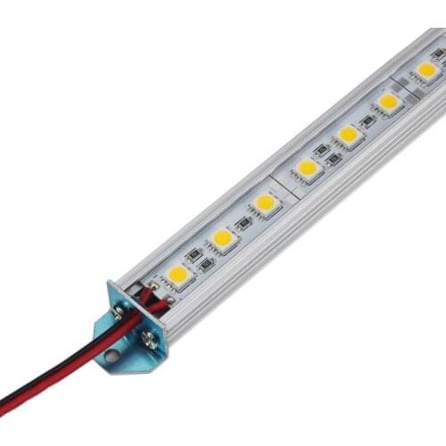 LED Rigid Bar Lights 5050 SMD White/Warm White With U Base 36LEDs LED Hard Rigid LED Strip