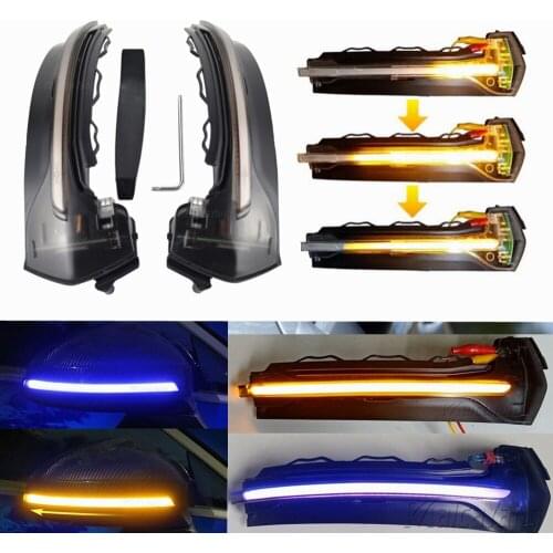 For Audi A3 8V S3 RS3 S 2013 2014 2015 2016 2017 line Dynamic Side Mirror light LED Turn Signal Indicator blinker