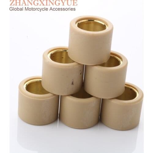 6pc high quality Variator Roller Weights 13gram 21x17mm for Aprilia Atlantic 125 200 250 300 Carnaby 250ie Scarabeo 125