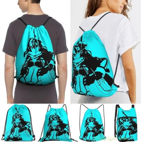 Sao - Sinon Women Purpose Drawstring Backpack Bags Men Outdoor Travel Backpacks For Gym Training Swimming Fitness Bag