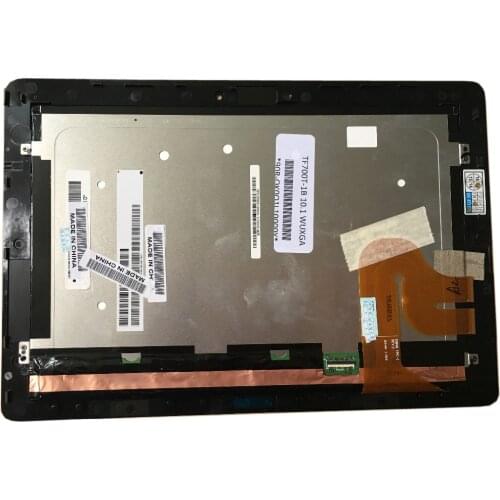 For Asus Transformer Pad TF700T TF700 BLACK VVX10F004B00 LCD LED SCREEN Touch Screen Digitizer Assembly with Frame 5184N FPC-1