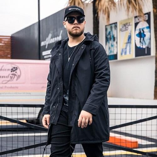 2020 Winter New Loose Long quilted Windbreaker jacket Korean version of large size warm Cotton Suit More size XL-6XL