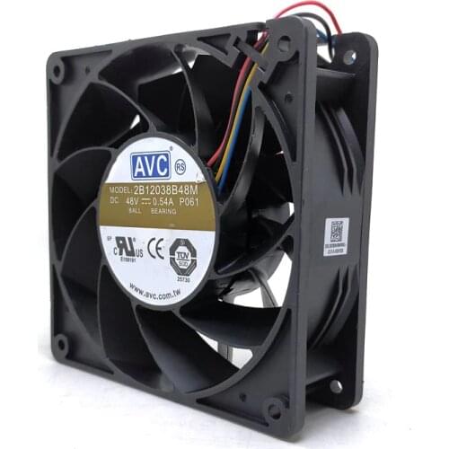 12038 48V 4-line Server Industrial Cooling Fan 2B12038B48M 12CM 0.54A SXDOOL
