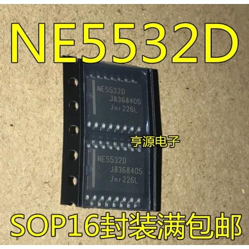 5pcs NE5532 NE5532D /SOP-16 7.2MM