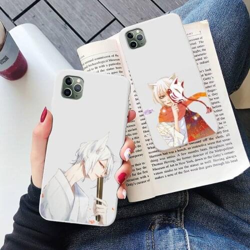 Kamisama Hajimemashita Tomoe Phone Case Candy Color for iPhone 6 6S 7 8 11 12 XS X SE 2020 XR mini pro Plus MAX mobile bags