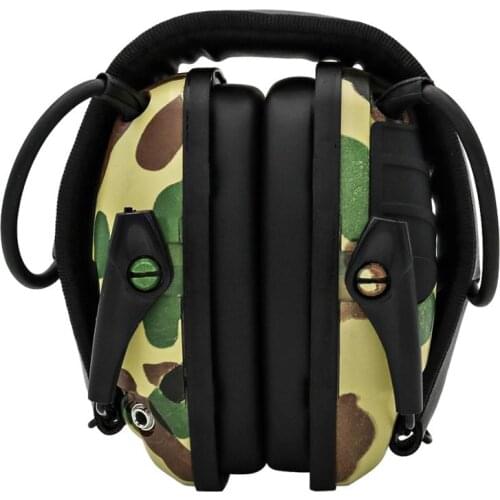 Electronic Shooting Earmuff Amplification Anti-noise Impact Sound Protective Headset Foldable Hearing Protector Outdoor Sport