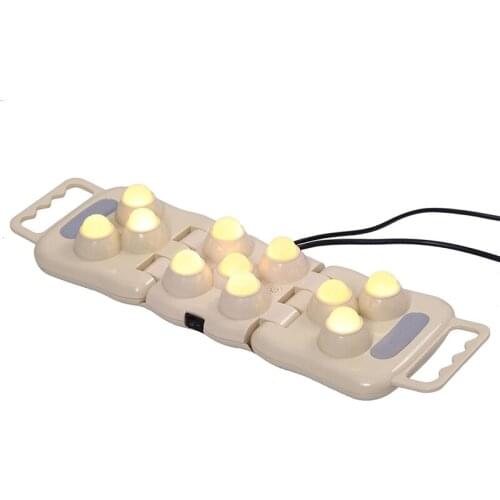 Warm jade physiotherapy head far infrared massager health care jade warm physiotherapy bed 11 balls