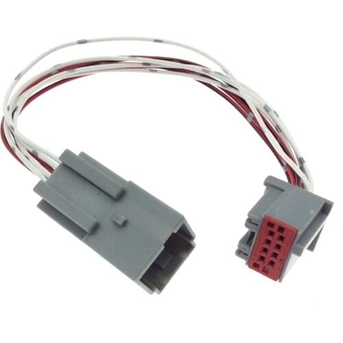 For Ford Kuga Rearview Mirror Reversing Camera Module Male Female Plug Connector Terminal Extension Cable 2X4 8PIN housing Wing