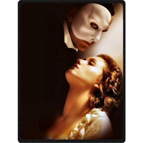 Musical The Phantom of the Opera Print Blanket for Kids Spring Autumn Throw Blankets Comfy Fleece Air Conditioning Blanket