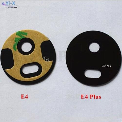 Wholesale Price 100PCS/Lot Back Rear Camera Glass Lens with Sticker for Motorala Moto E4 E4 Plus