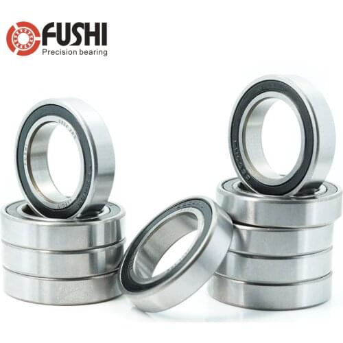 6804RS Bearing 20x32x7 mm 10 Pcs ABEC-1 Metric Thin Section Ball Bearings 6804 2RS