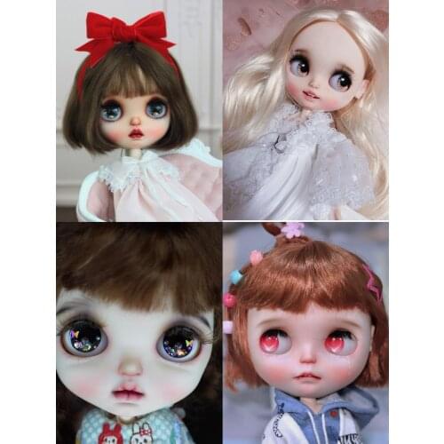 Selling Nude doll and Face plate Blyth doll by hand customized