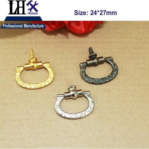 Christmas Supplier 10pcs Jewerly Box Finger Handle Tab 3 Color for Drawer Cabinet Knob Decorative DIY Furniture Hardware i