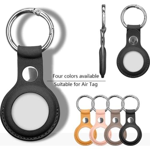 Silicone Protector Cover with Keychain For AirTags Shockproof Anti-scratch Anti-fall Silicone Protective Case Shell For Air Tags