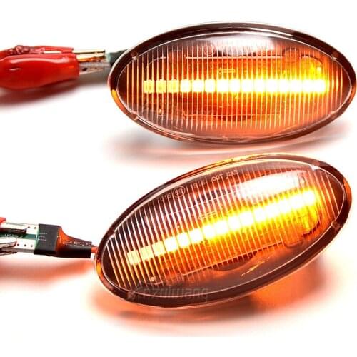 For Suzuki Grand Vitara Swift MZ EZ FZ Jimny Splas APV Arena Alto SX4 S-Cross XL7 LED Dynamic Side Marker Light Signal Blinker