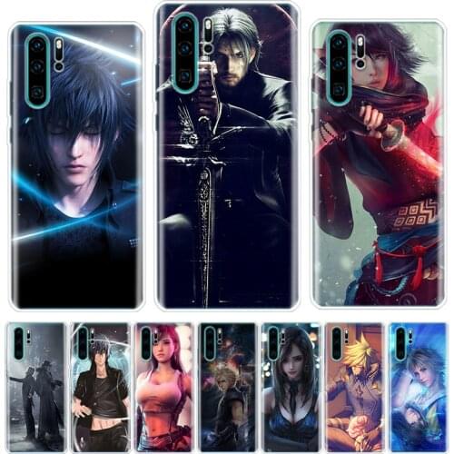 Final Fantasy XIV Slim Phone Case For Huawei Honor Y5 Y6 Y7 Y9 Y9 9 10 20 Lite Pro 7A 7X 8S 8X 8A 9X 1020i 2019 Cover Shell Coqu