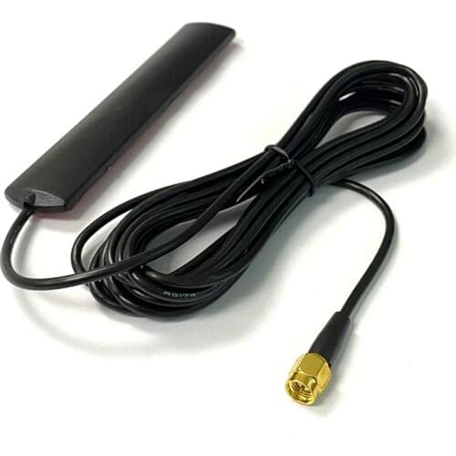 1PC 433mhz glue stick patch antenna 3dbi with SMA male connector radio aerial NEW wireless signal booster