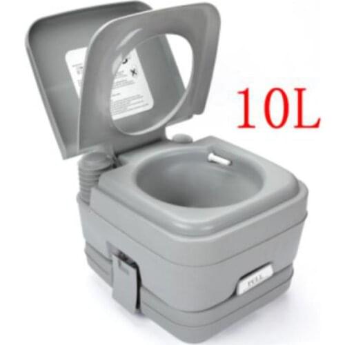 10L Outdoor Portable Camping Toilet Caravan Travel Camp Boating Fishing 50 Flush