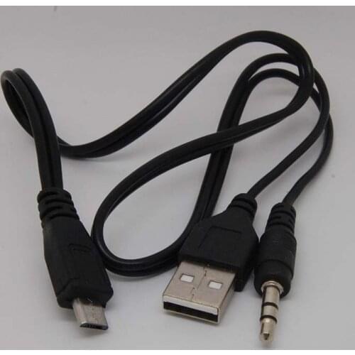 3.5mm Car Stereo AUX Auxiliary Audio Micro USB Cable For Samsung Galaxy S3 S4 new