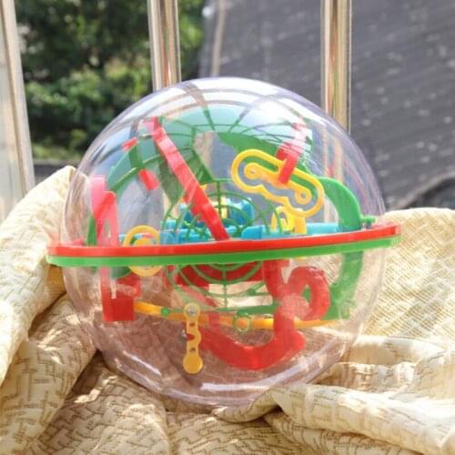 3D puzzle toy maze ball balance game intelligence toy fun 3D three-dimensional bead education children educational toy gift