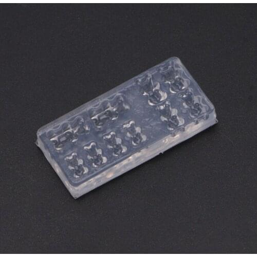 5Pc Cute Bear Nail Art Silicone Mini Gummy Bear Mold Candy Bear Resin Art Craft