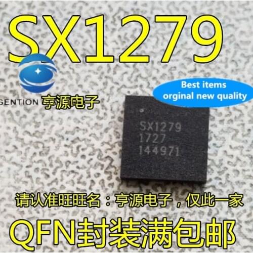 5PCS SX1279 SX1279IMLTRT spread spectrum of the radio frequency IC QFN in stock 100% new and original