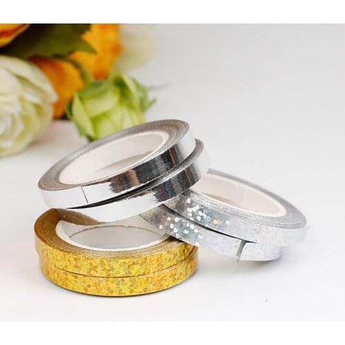 6pcs/lot 10m Foil Balloon Laser Ribbon Rose Gold Balloon Strings Event&Party Supplies Curling Birthday Party Wedding Decoration