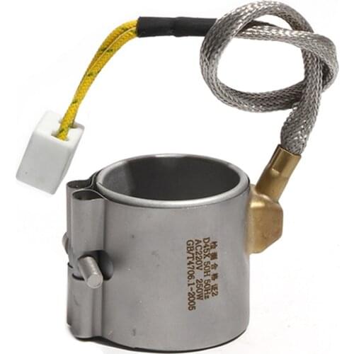 30mm Diameter 30~40mm Height 110V/220V/380V 100W/110W/130W Aluminized Band Heater Sealed O-ring Heating Element