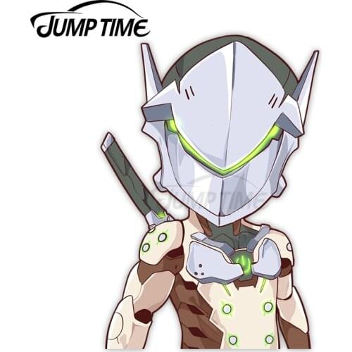 Jump Time 13 x 7.7cm Car Decor Anime Avatar Car Accessories Windows Computer Bumper Waterproof Vinyl Car Stickers