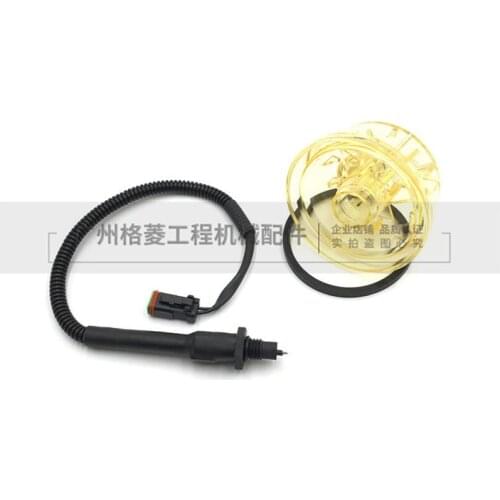 Free shipping for Excavator accessories komatsu PC200/210/220/240/3008 Water separator sump cup sensor