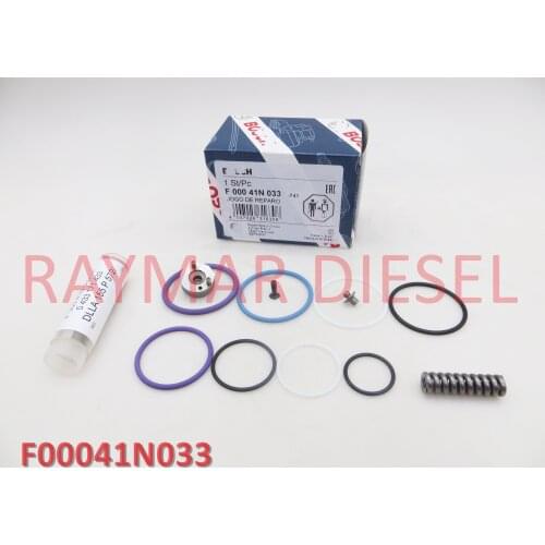 Genuine Brand Diesel Fuel Unit Injector Overhaul Repair Kit F00041N033, 0433171433, DLLA155P572 FOR 0414701004, 0414701055