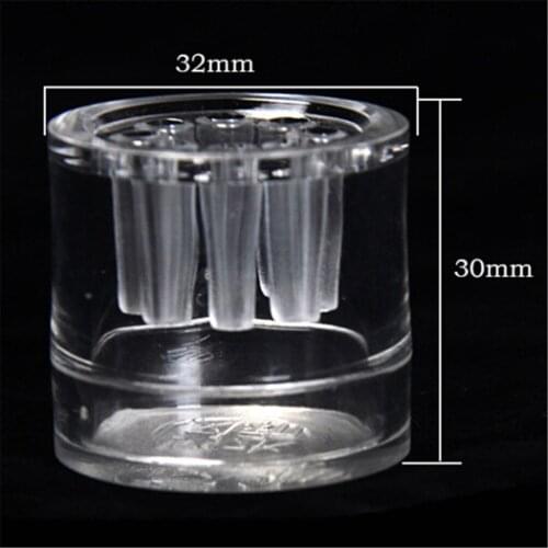 Transparent 8 Hole Snail Trap Leech Vivarium Planarian Pest Catch Pen red bee shrimp Worm Bait Feeding Box Aquarium Cleaner Tool